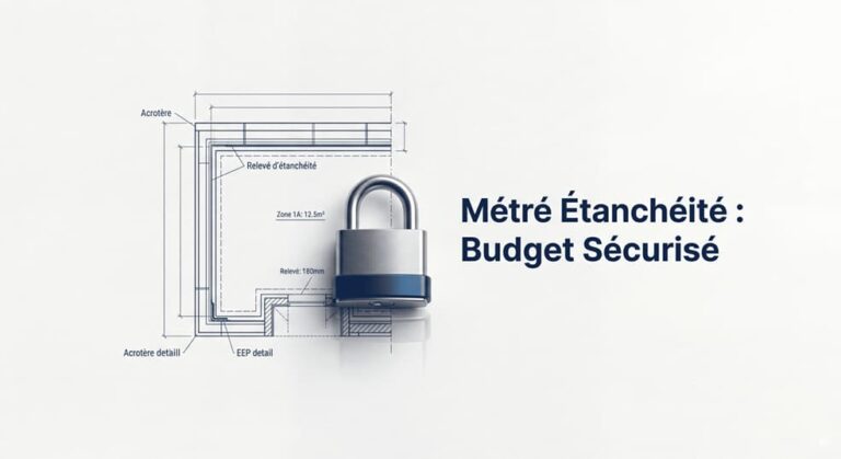 Impact budgétaire du métré étanchéité